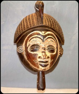 Hand held mask – large