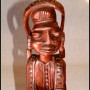 Traditional Yoruba Town Cryer close up head large