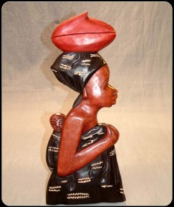 woman and child profile  large